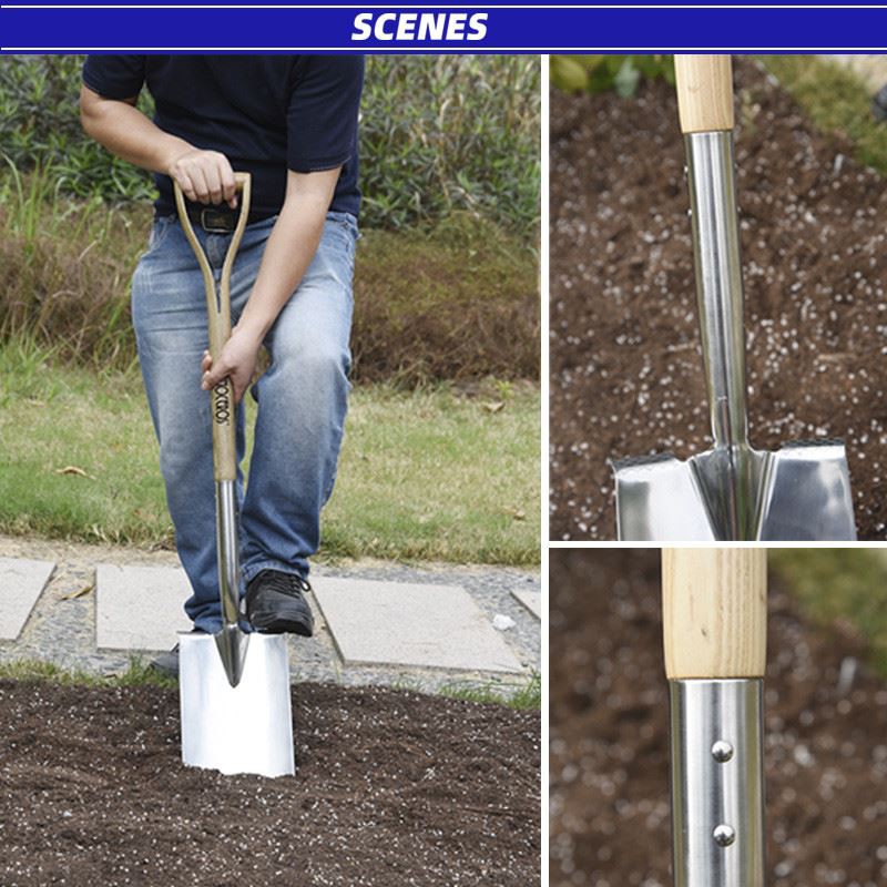 product-1-1 stainless steel spade operation