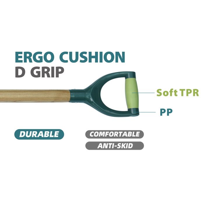 product-400-400 wooden spade handle and ergo cushion D grip
