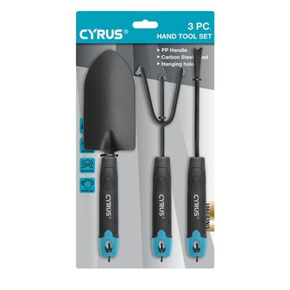 Set Alat Tangan Taman Keluli Karbon